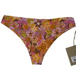 Stone Fox Swim Roca Bikini Bottom Retro Pop Cheeky Colorful Floral Sexy Size XS Photo 3