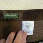 Eddie Bauer brown corduroy pant sz 14 fall winter dressy cozy comfy preppy 90s Photo 10