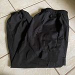Black Cargo Skinny Pants Jogger Size 1X Photo 0