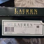 Lauren Ralph Lauren Brown Pebble Grain Dava Size 9 Photo 5
