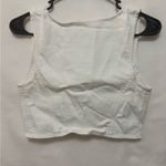 Aritzia‎ Sunday Best Front Zip Bustier Top Size 4 White Photo 4