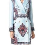 COMINO COUTURE LONDON Blue Blazer Dress Size UK 12 / US 8 NEW White Photo 0