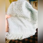 J.Crew Size 8 Strapless Light Olive Green Eyelet Laced Dress Cotton Full Lining Photo 6