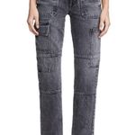 SLVRLAKE Cargo Straight Leg Jeans NEW NWT 30 Gray Photo 1