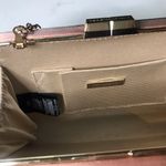 BCBGMAXAZRIA Satin Blush Amour Clutch Photo 4