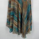 Y2K bbit Rabbit Rabbit Designs Dress Sz 10 Boho Asymmetrical Babydoll Earthy Brown Photo 4