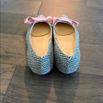 J.Crew New Without Box Vintage  Tweed Bow Flats Sz 7.5 Photo 3