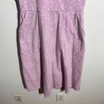 Pact Wild English Lavender Jolene Tie-Back Dress Women M Pocket Organic Cotton Photo 7