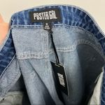 Dolls Kill  Postergrl Wide Leg Distressed Jeans Small Photo 4