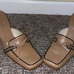 via spiga Womens Vintage  Mule Natural Tan With Black Piping 9 Photo 3