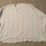 PacSun  LA Hearts Cropped Boxy Loose V Neck Knit Sweater Small Photo 3