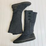 UGG  Australia Sweater Tall Boots Classic Cardy Sz 7 Gray Marled Photo 1