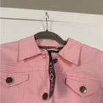 Lasolas Boutique Baby Pink Aztec Print Lightweight Jacket NWT Size XS Photo 2