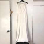 Nouvelle Amsale Bonnie Lace Crepe Illusion Column Wedding Dress Size 8 Photo 6