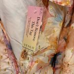 Venus Floral Shine Detail Maxi Digital Wildflowers sheer Dress Photo 6