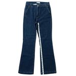 OAT New York High Rise Bootcut Cotton Stretch Trouser Jeans Size 6/28 Blue Photo 7