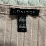 Eileen Fisher High-Low Dress Women's Large Blush Wide Rib Stretch V-Neck Photo 4