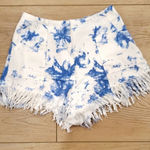 The Sang  Bleached Set- Crop Top & Shredded Shorts Photo 5