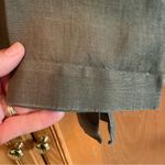 Doncaster women’s Dark green linen button down top size 12 Photo 3