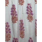 Victoria Dunn Cotton Floral Print Maxi Dress XS/M Lined Kaftan Preppy Old Money White Size undefined Photo 4