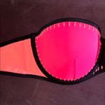 Victoria's Secret Size 34C Pink and Black Strapless Color-block Swim Top Photo 10