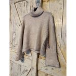Philosophy  Turtleneck Knit Sweater Ivory Taupe Pullover Size Medium‎ Photo 1