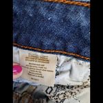 Decree  Distressed Stretch Denim Shorts‎ with Side Slits Size 7 Photo 5