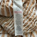 Topshop Textured Bandeau Beach Maxi Dress in Brown Stripe Women's 0-2 Seersucker Photo 15