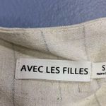 Avec Les Filles  Striped Cropped Top - Size Small Photo 2