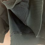 American Eagle Women's Forest Green Hoodie Sweater Photo 3