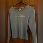 Tommy Hilfiger  Light Blue long sleeve tee size xl vtg y2k Photo 0