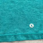 Xersion women’s athletic top short sleeves V neck turquoise blue size Medium Photo 2