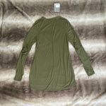Gymshark Long Sleeve Cut Out Khaki Size Small Photo 1
