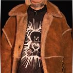 Coach Rave Bear Garment Dye Cropped Cotton T Shirt, Size Large Photo 10