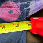 Lerner Vintage Blue Pink Purple Green Orange Tie Dye Long Button Blouse SZ S Photo 10