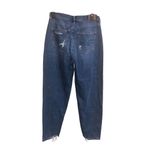 American Eagle 263.  dark wash relaxed mom jeans size 4 Photo 2