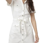 Rails  DANICA WHITE DENIM DRESS SIZE S Photo 0