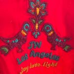 Johnny Was  red embroidered dress size Xs Photo 2