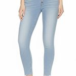 J.Crew Womens Light Wash High-Rise Toothpick Raw Hem Jeans Size 27 Photo 0