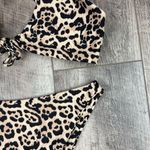 Skatie Tan Animal Print Bikini Set Photo 1