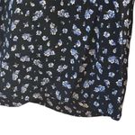 Madewell  Women's Floral Jumpsuit Black Long Sleeve Medium Casual Photo 9