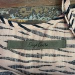 Enza Costa Linen Strappy Animal Print Jumpsuit Photo 10