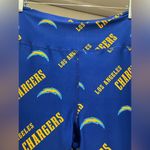 NFL NWT Team Apparel Women's Los Angeles Chargers Allover Print Leggings - L Photo 5