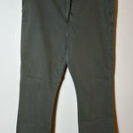 joe's jeans Joe’s Jeans Olive Green Frayed Hem Cropped Pants Size 31 Photo 0