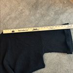 Free People  Black Crew Neck Sweater Photo 11