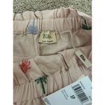 Elie Tahari  Pink Tropical Linen Blend Shorts Sz Small Preppy Summer Vacation New Photo 6