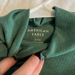 American Eagle AE Long Sleeve Cropped Mock Neck Photo 1