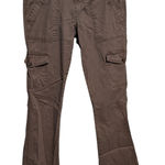 Womens Wallflower Green Low Rise Flare Cargo Pants Size 3‎ Photo 0