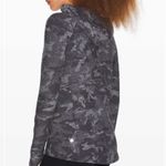 Lululemon  Warm Stabilizer 1/2 Zip Hoodie Incognito Camo HTR Black Photo 3