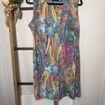 Tommy Hilfiger Women Paisley Print Sleeveless Sheath Dress Size 14 Photo 3
